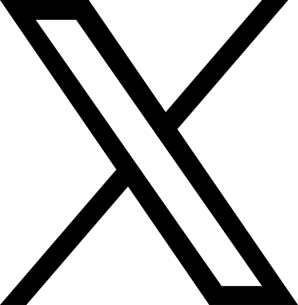 Click logo to access X on browserl X logo formerly Twitter